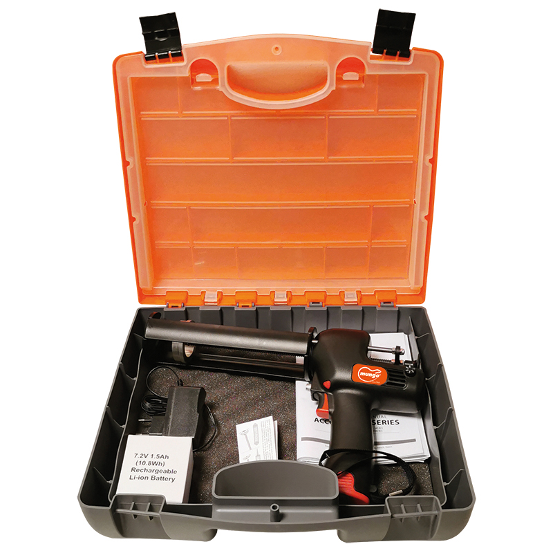 MIT GUN 300 - Pistola professionale a batteria 7.2V per ancoranti chimici - cartucce 300 ml