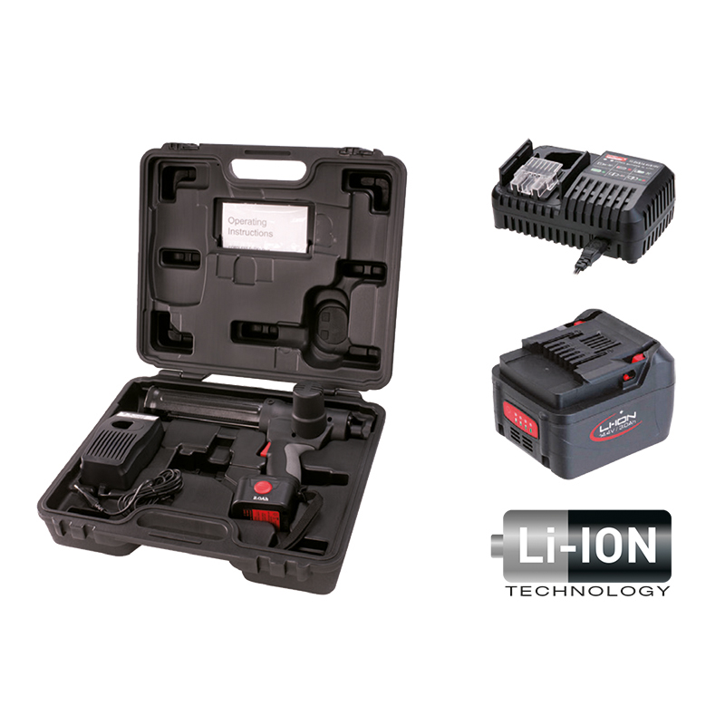 MIT GUN 400 TOP - Pistola professionale a batteria 18V per ancoranti chimici - cartucce 380 ml / 420 ml