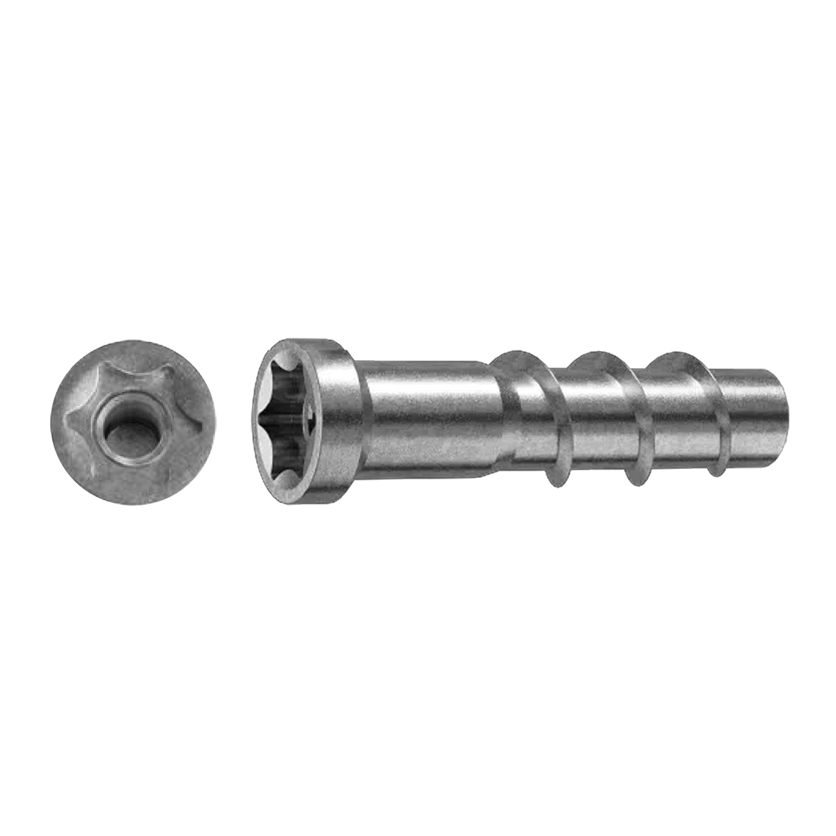 MCS-IM - Vite per calcestruzzo con filettatura interna M6/M10 - Impronta Torx