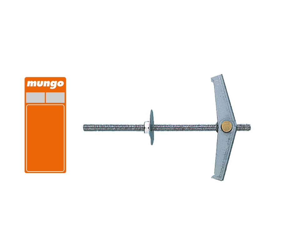 MF-M in BLISTER - Ancora in metallo a molla con barra filettata